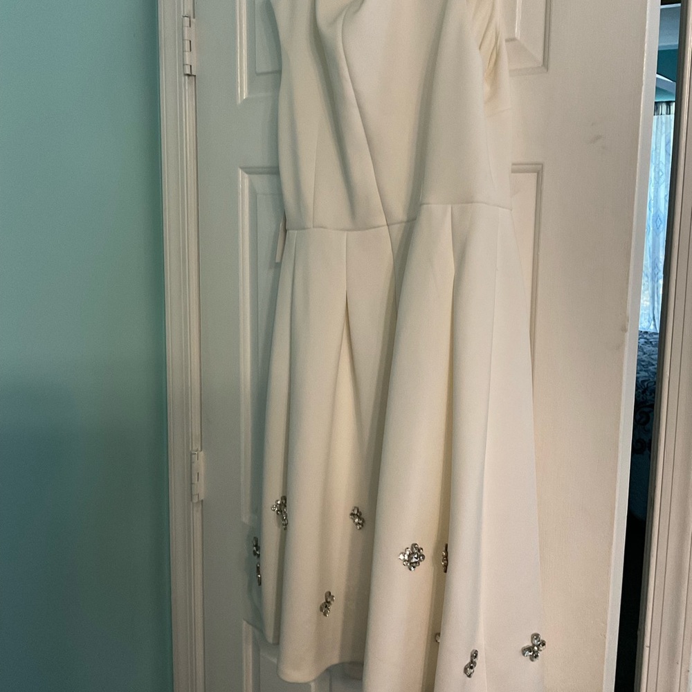 Calvin Klein Formal Dress in White